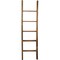 Ekena Millwork 19"W x 72"H x 3 1/2"D Vintage Farmhouse 5 Rung Ladder, Barnwood Decor Collection, Weathered Brown DECR019X072X04LDRBR - alternate 5